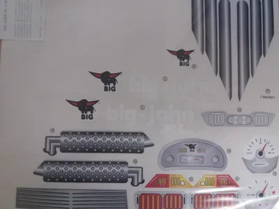Produktbild von Big Aufklebersatz Stickers für Traktor BIG  80056547 John XL Loader  komplett [Spielzeug]