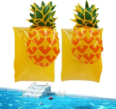 Produktbild von Schwimmflügel für Kinder, aufblasbare Ananas, Schwimmhilfe