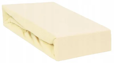 Produktbild von Ankras Jersey Spannbettlaken wasserdicht 120x60 cm Gelb