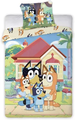 Obrázek produktu pro Bluey Family Home Dětské povlečení Kindergarten 100x135