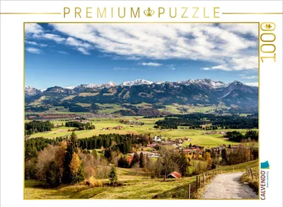 Produktbild von Calvendo Blick auf Ofterschwang 1000 Teile Puzzle quer 640x480mm, Klinder Thomas; 7346531