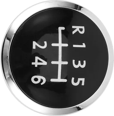 Image de Capuchon de pommeau de levier de vitesse stylé pour l'intérieur du véhicule, adapté au Ford T5 Transporter (2003-2010), 6 vitesses