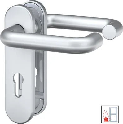 Produktbild von Basi  7529-0501 Drücker-Schutzbeschlag