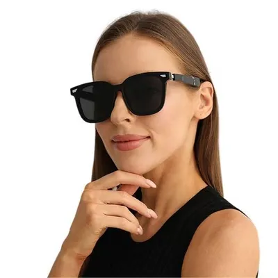 Produktbild von Sonnenbrille Smart Brille UV-Schutz 400 Bluetooth Fahrradbrille mit Ruffunktion