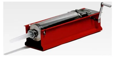 Produktbild von Müllkompaktor aus Edelstahl Rot 3 kg Freistehend