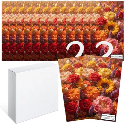 Image de Sachets parfumés, 14 pièces, 6 parfums différents, pour armoires