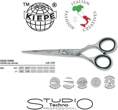 Produktbild von Friseurschere 5,5" Studio Techno Formula Versetzt