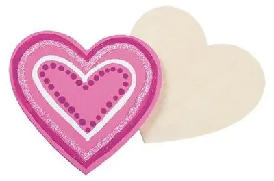 Immagine prodotto di Clip a forma di cuore di Beleduc