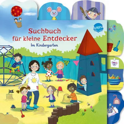 Produktbild von Suchbuch für kleine Entdecker. Im Kindergarten