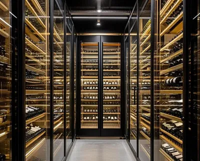 Produktbild von Weinschrank Weinregal Flaschenregal Weinlagerregal Weinmöbel