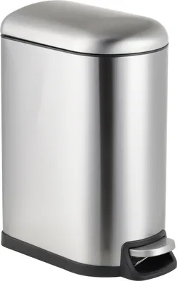 Obrázok produktu pre Relaxdays 10051995_55, 10 L, Oválny, Žehlička, Plast, Strieborná, Pedál, 185 mm
