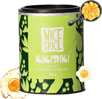 Produktbild von NICE SPICE Rührei-Gewürz 15 x 70g Gewürzzubereitung für Rührei