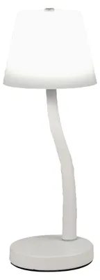 Obrázek produktu pro Fabas Luce LED stolní lampa Ibla Ø120mm 9W Teplá bílá Bílá stmívatelná