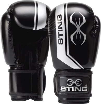 Produktbild von STING Sting Armalite Boxhandschuhe BLACK-SILVER BLACK-SILVER 10