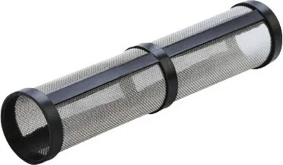 Produktbild von Graco 243080 60 Mesh Easy Out Short Manifold Horizontalfilter für Airless-Farbspritzpistolen, schwarz