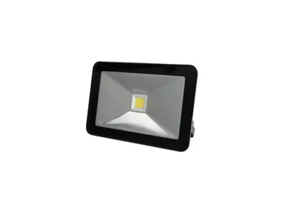 Produktbild von Perel LED-Strahler, 10 W, 1000 lm, 4000°K, neutralweiß, für Innen- und Außenbereich, verstellbare