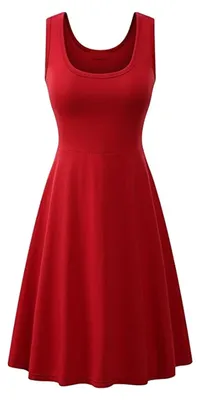Imagen del producto de Vestido casual para mujer, sin mangas y de corte ajustado
