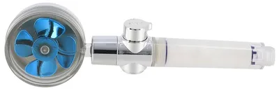 Produktbild von 1-Funktions-Hochdruck-Handbrause mit Wasserstopp und verchromtem Filter