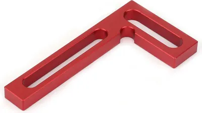Image de Règle de positionnement rectangulaire à 90 degrés en alliage d'aluminium Règle carrée pour le travail du bois