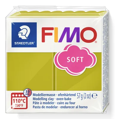 Obrázok produktu pre Staedtler FIMO 8020-T51, Detská modelovacia hmota, hlina, Zelená, Biela