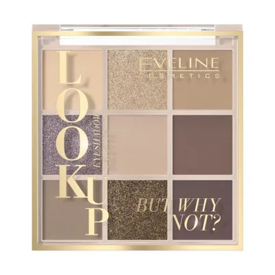 Obrázok produktu pre Eveline Cosmetics Look Up – očné tiene, dlhotrvajúci efekt, zmatňujúci efekt