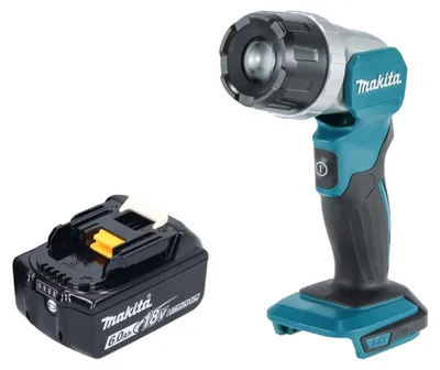 Immagine prodotto di Makita DML 808 G1 Lampada portatile a batteria 14,4 / 18 V 190 lm LED + 1x batteria ricaricabile 6,0 Ah - senza caricabatterie