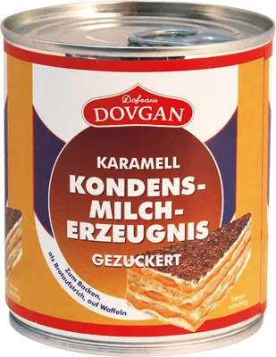 Produktbild von Dovgan Karamell Kondensmilch 6% 397g