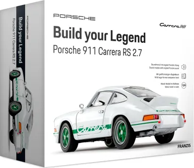 Produktbild von FRANZIS 67267 - Porsche 911 Carrera RS 2.7 - Build your Legend Grand-Prix-Weiß