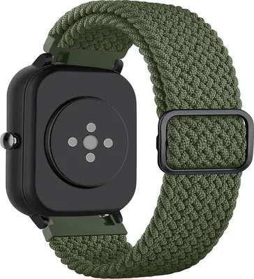 Image de Bracelet Smartwatch Amazfit Bip 3 Pro/Bip U/GTS 4 Mini Mugust vert