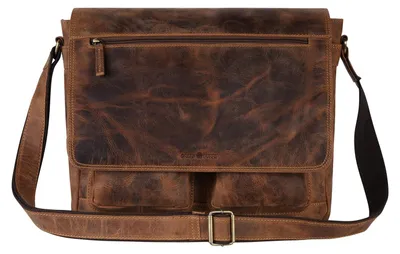 Produktbild von Greenburry Vintage 1781-25 Leder Messenger Schultertasche