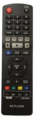Produktbild von Ersatz Fernbedienung für LG AKB73735801 Blu-Ray Player