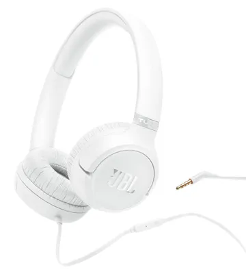 Produktbild von JBL Tune 530, Kabelgebundene On-Ear-Kopfhörer, Weiß