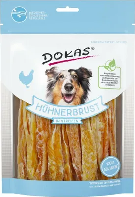 Produktbild von Dokas Hühnerbrust in Streifen 250 g
