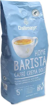 A bag of Dallmayr coffee beans.
