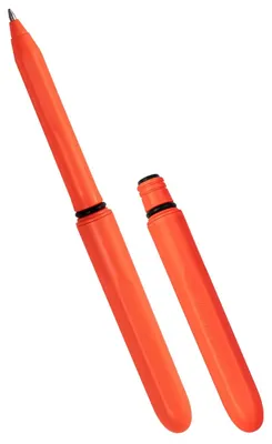 Productafbeelding van Waterdichte pen voor buiten - Set van 2 - Oranje - Compact - Schrijft in de regen
