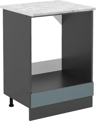 Obrázok produktu pre Skrinka na prestavbu sporáka Vicco R-Line Modrošedá 60 cm AP mramor, Model 46096