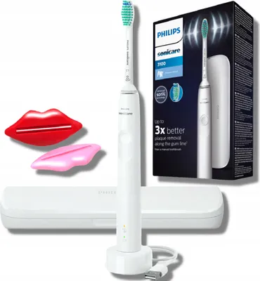 Produktbild von Philips | Schallzahnbürste HX3673/13 - Weiß - Effektive Reinigung - Mit Reiseetui und 2 Tubenausdrückern