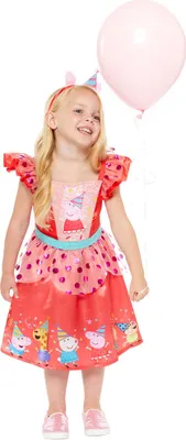 Produktbild von Peppa Pig Party Kostüm für Mädchen