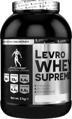Produktbild von Kevin Levrone | LevroWhey Supreme / 100% Whey Protein Strawberry