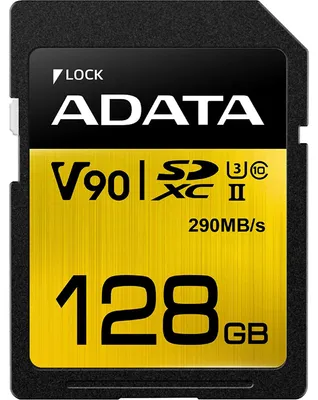 Immagine prodotto di SD Card 128GB ADATA  SDXC (UHS-II U3 Class 10)