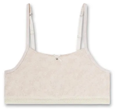 Produktbild von Sanetta Mädchen Bustier beige floraler Allover Print