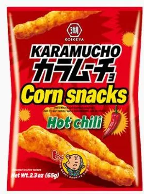 Produktbild von KOIKEYA Karamucho Corn Snacks Hot Chili 65g