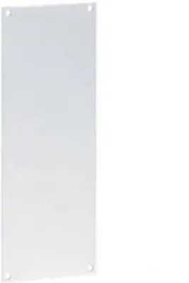 Produktbild von Hager Endplatte für Brüstungskanal BRAP 65x170mm, Aluminium natureloxiert, 1 Stk.