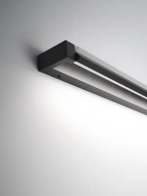 Obrázok produktu pre Nastaviteľné výklopné nástenné LED svietidlo Perenz, 35 W, 3200 lm, 100 cm CCT, čierne