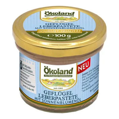 Obrázek produktu pro Drůbeží játrová paštika v gurmánské kvalitě - sklenice 100g