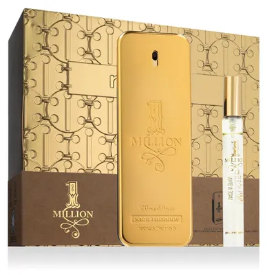 Produktbild von Paco Rabanne 1 Million Eau De Toilette Spray 100ml Set 2 Pieces