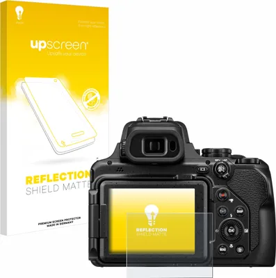 Produktbild von upscreen Schutzfolie für Nikon Coolpix P1100 Displayschutz Displayschutzfolie Folie Matt Entspiegelungsfolie