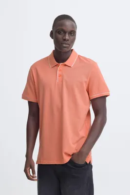 Produktbild von Blend BHELWOOD Herren Poloshirt Polohemd Shirt 100% Baumwolle Regular Fit