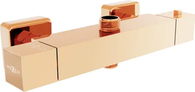 Immagine prodotto di Mexen Cube miscelatore termostatico per doccia, oro rosa - 77250-60