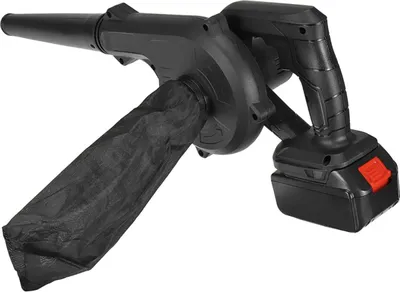 Produktbild von Happyment 3-in-1 Faltbarer Elektrisch Laubbläser – Laubsauger und Bläser – Mit Akku – Kabelloser Gartenbläser
